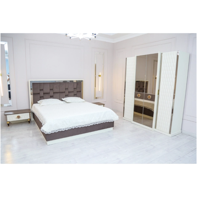 Monreal 4D yotoq garniturasi ko&lsquo;tarish mexanizmi bilan