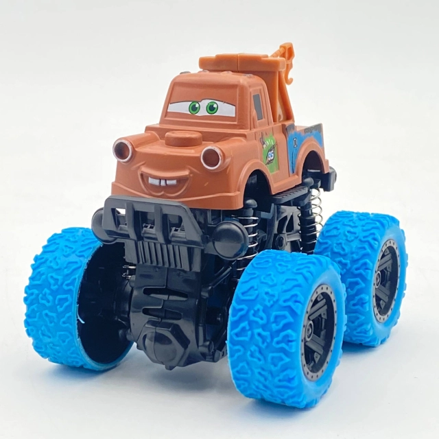 Cars Series Inertia Stunt Off-Road Vehicle CB6898E o'yinchoq mashina modeli, Brown