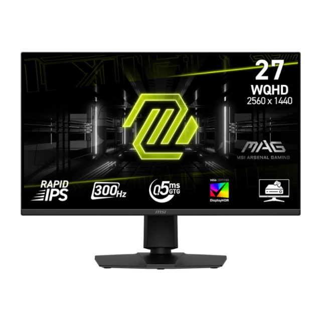 MSI 27" 275QPF RAPID IPS FLAT 300Hz 2K monitori, Black