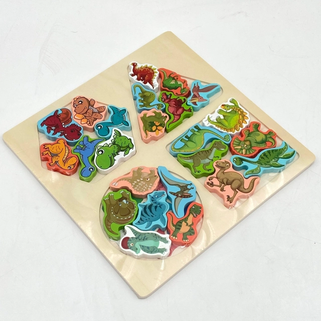 Taxta pazl: Dinozavrlar