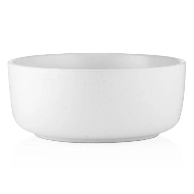 Ardesto Trento salat idishlari to&lsquo;plami, 16 sm, oq, keramika (6 dona)