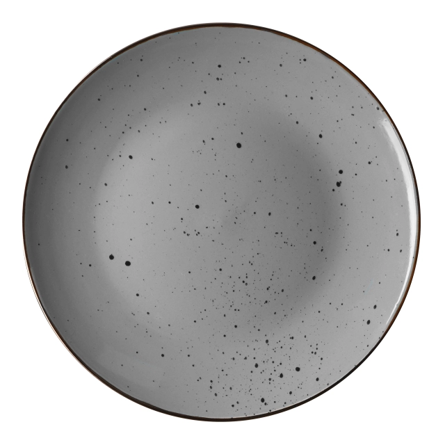 Набор обеденных тарелок ARDESTO Bagheria, 26 см, Grey (6 шт) (AR2926GREY_6)