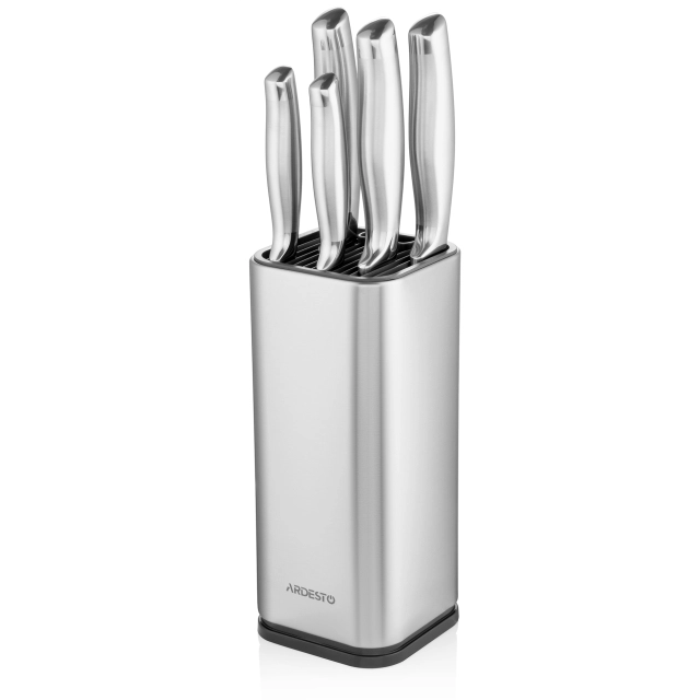 ARDESTO Gemini 6 dona pichoq to&lsquo;plami, zanglamaydigan po&lsquo;lat, plastik (AR2106SS)