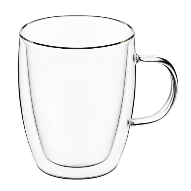 Набор чашек с ручками ARDESTO с двойными стенками для латте, 270 мл, 2 шт (AR2627G)