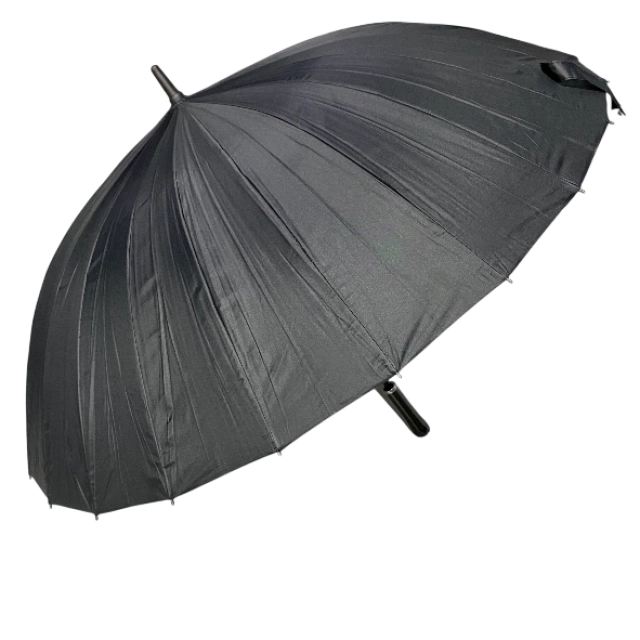 Зонт-трость Три Слона PREZIDENT черный (автомат) 24 спиц. Гарантия качества!