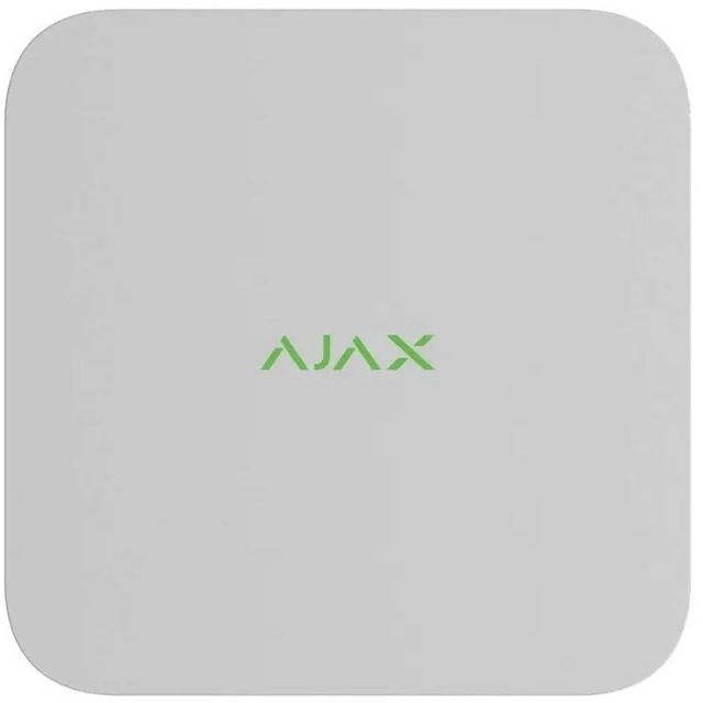 Ajax NVR (8ch) ASP white &mdash; tarmoq videoregistratori