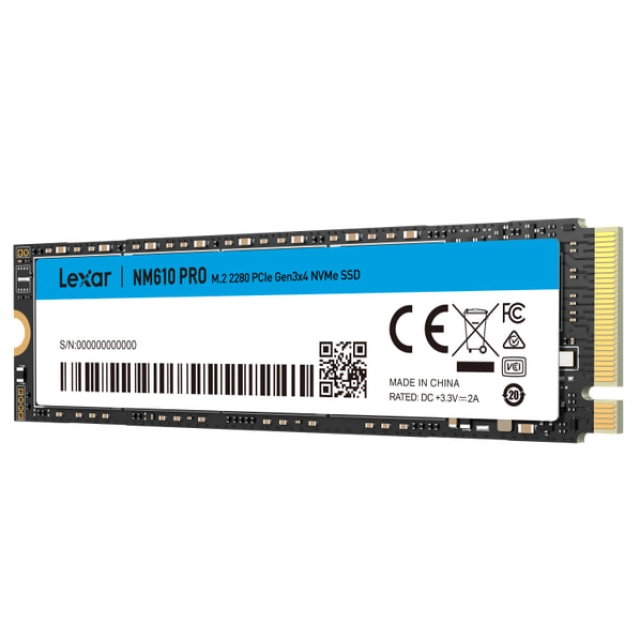 SSD Lexar 500GB NM610PRO M.2 2280 qattiq diski