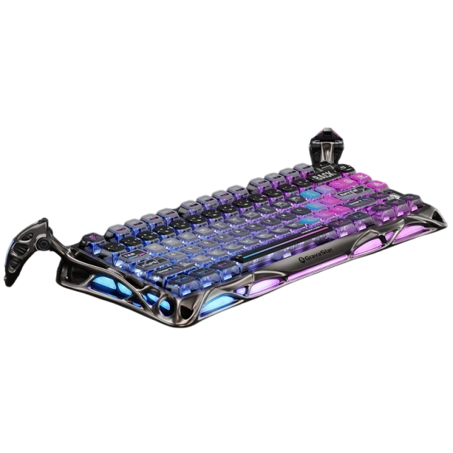 GravaStar Mercury K1 Pro Special Edition o&lsquo;yin klaviaturasi (GS K1 PRO_CBLK) , Cyberpunk