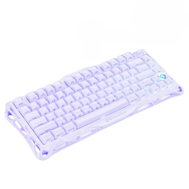 GravaStar Mercury V75 Special Edition o&lsquo;yin klaviaturasi (GS V75_PL) , Lavender Purple