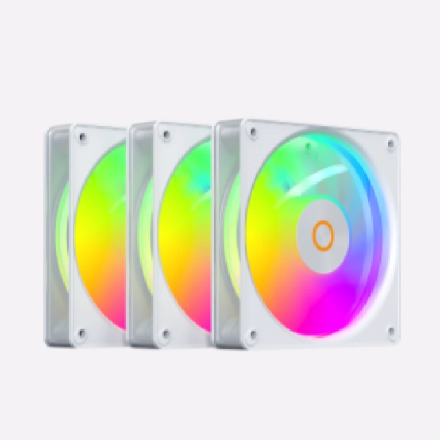 Korpusli ventilyator Ocypus Gamma F12 Elite ARGB 3-IN-1 WH