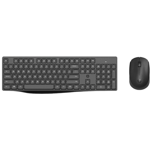 Комплект беспроводной клавиатуры и мыши Hp CS10, Black