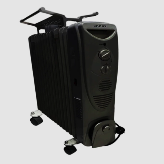Обогреватель масленный AIWA HY-B9F-15, Black