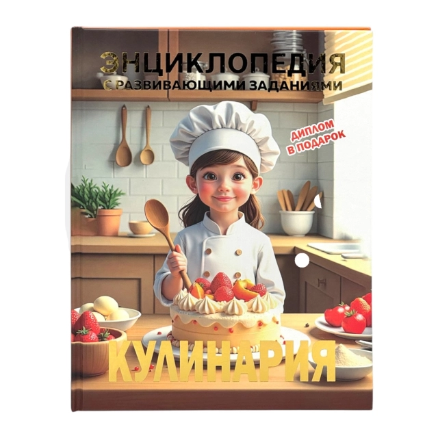 Детская энциклопедия с развивающими заданиями: Кулинария