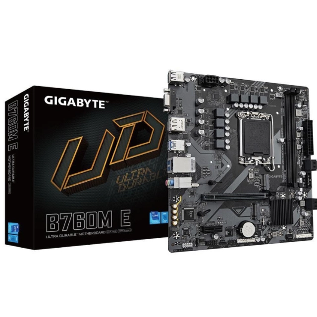Gigabyte B760M E DDR5 LGA1700 tizim platasi