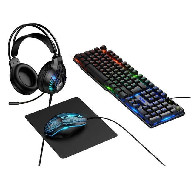 Hoco DI86 4-ta-1 da o&lsquo;yin to&lsquo;plami , Black