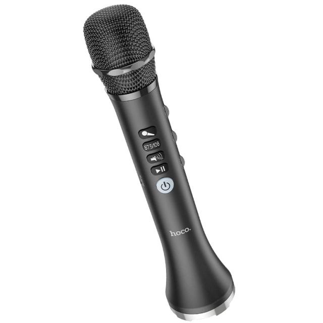 Hoco BK9 simsiz karaoke mikrofoni , Black