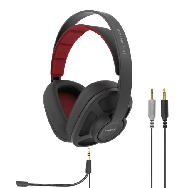 Koss GMR540A ISO RW o&lsquo;yin garniturasi , Black