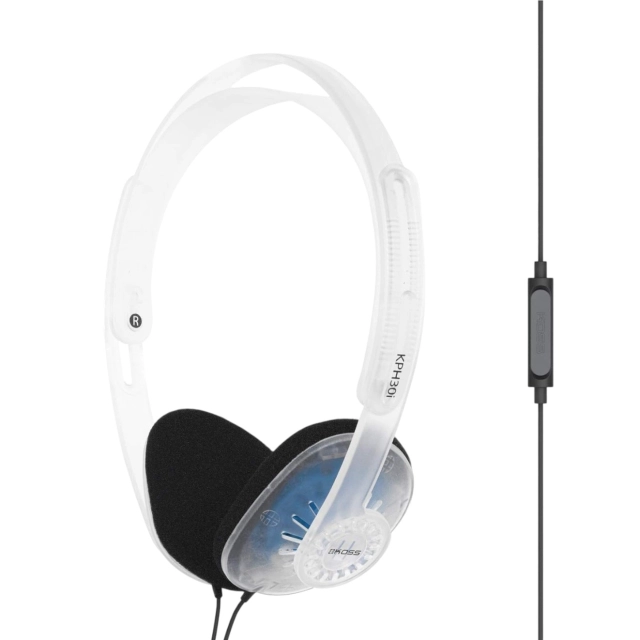 Koss KPH30iCL quloqchini , Transparent