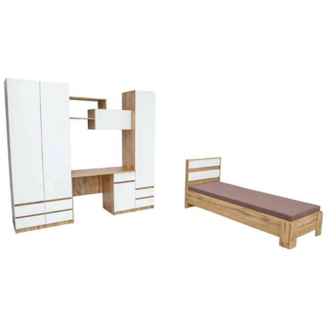 &ldquo;Kiddo&rdquo; bolalar mebel garnituri (shkaf + karavot),  Emanli voton