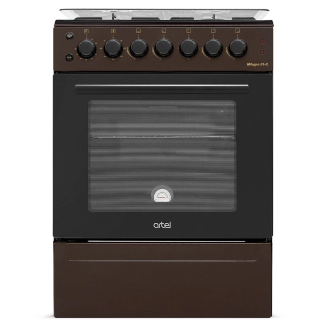Комбинированная плита Artel GRAND MILAGRO 01-K ГК Коричневая