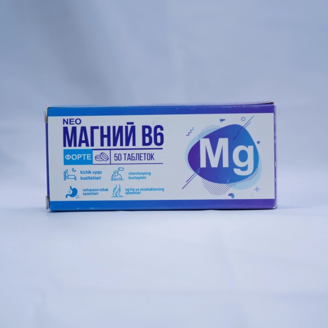 Neo Magniy B6 480 mg 50 dona