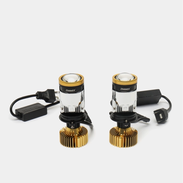 Avtomobil faralari uchun chiziqli Zimmer Y7d h4 mini lens linzasi