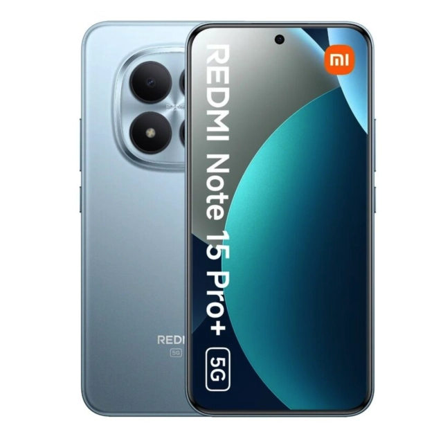 Смартфон Xiaomi Redmi Note 15 Pro+ 5G 8/256GB, Glacier Blue