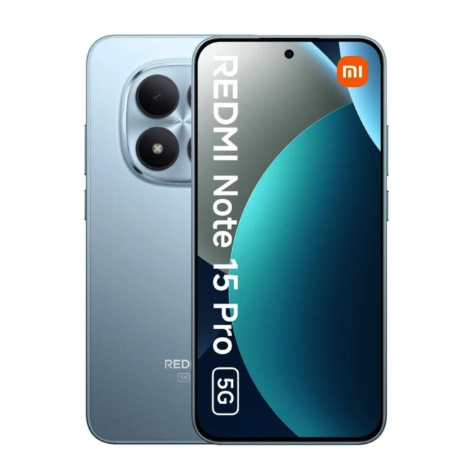 Смартфон Xiaomi Redmi Note 15 Pro 5G 8/256GB, Glacier Blue