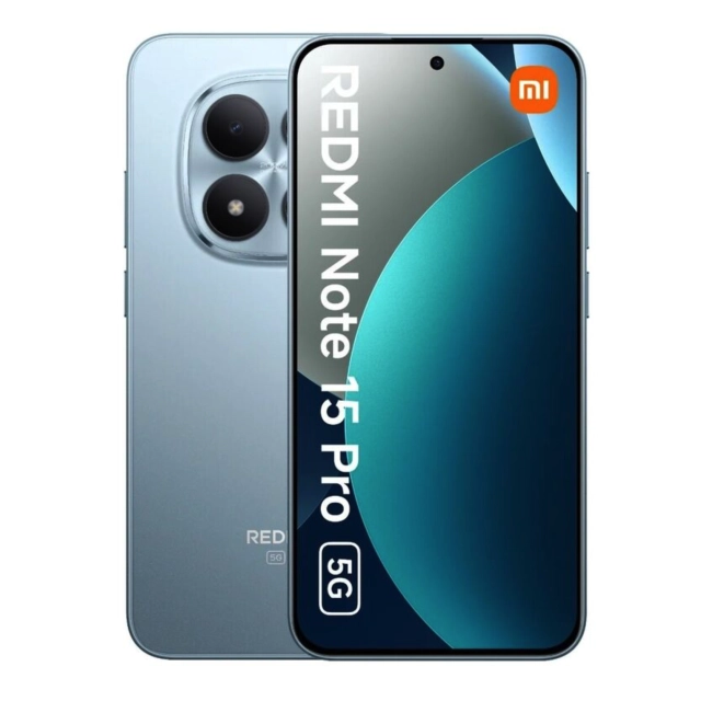 Смартфон Xiaomi Redmi Note 15 Pro 5G 8/512GB, Glacier Blue