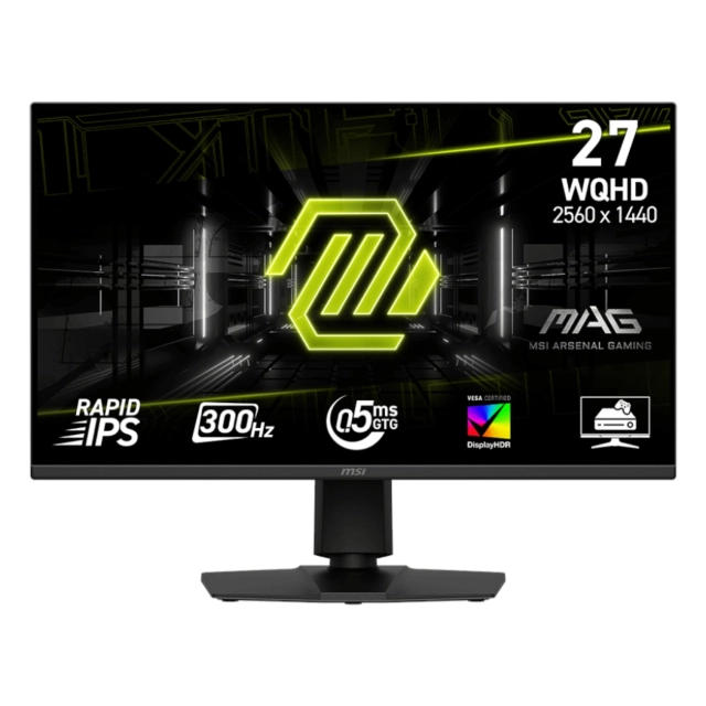 Monitori MSI MAG 275QPF X30 / 27" / 300Hz / WQHD/ Rapid IPS / 0.5ms / DisplayHDR 400, Black
