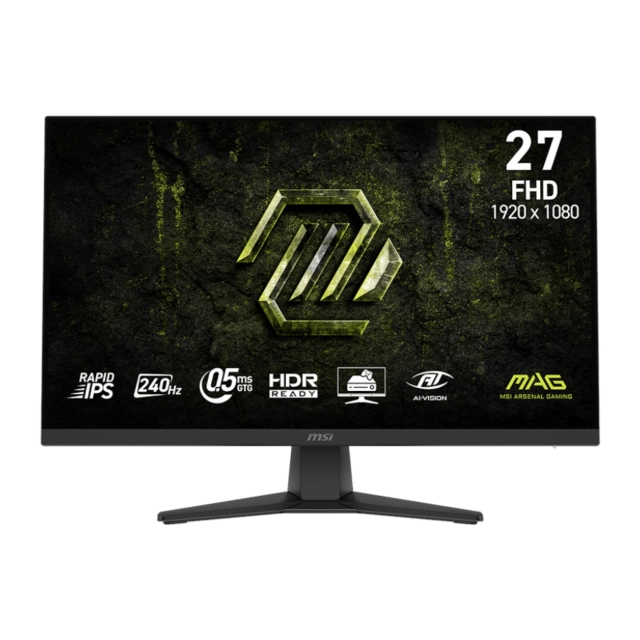 Monitori MSI MAG 272F X24 / 27" / 240Hz / FULLHD / Rapid IPS / 0.5ms / HDR Ready, Black