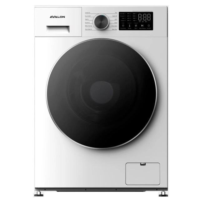 Avalon AVL-WM 8040 W Flat 8 Kg kir yuvish mashinasi