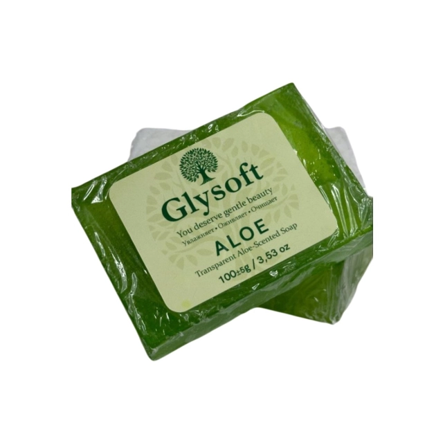 Мыло Glysoft Aloe 90гр