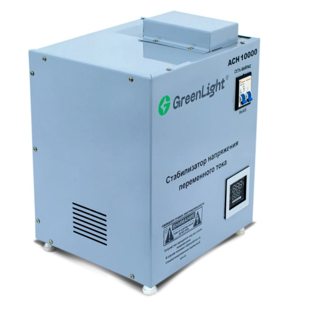 GreenLight ACH-10000 ervoprivodli kuchlanish stabilizatori, Blue