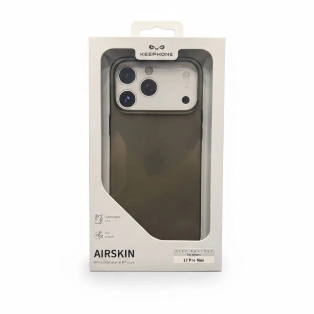 Чехол Keephone AirSkin Slim Matte Case для iPhone 17 Pro Max, Brown