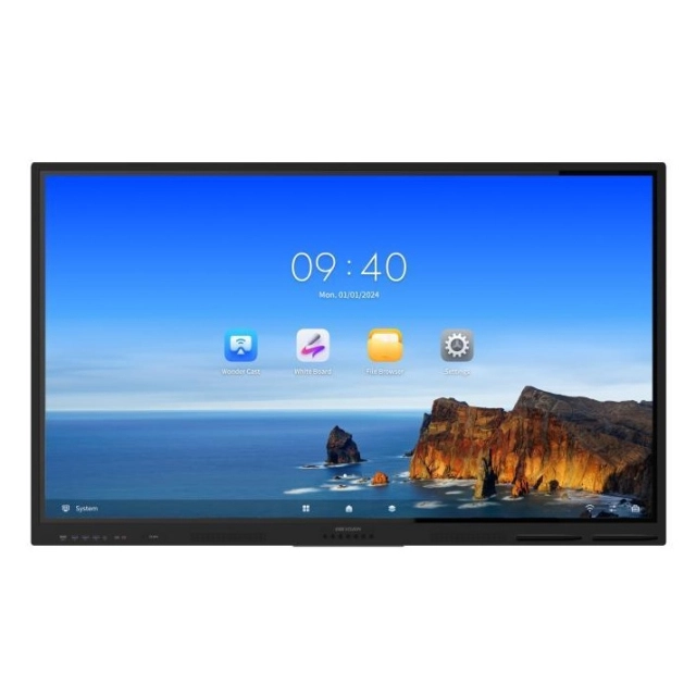 HIKVISION DS-D5B86RB/EL &mdash; 86" 4K UHD сенсорный интерактивный экран (Android 13, 40-точечный мульти-тач)