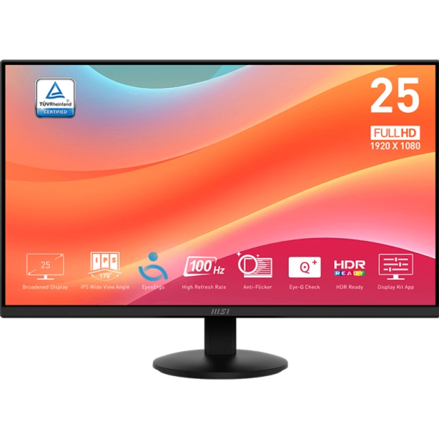 Монитор MSI PRO MP252L 24.5&Prime; Full HD IPS 100 Гц