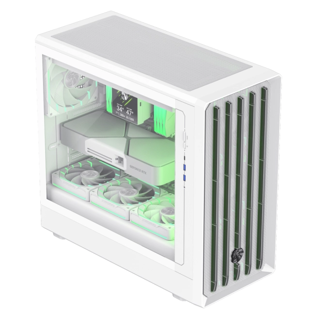 GameMax CLAW 460 kompyuter korpusi, white