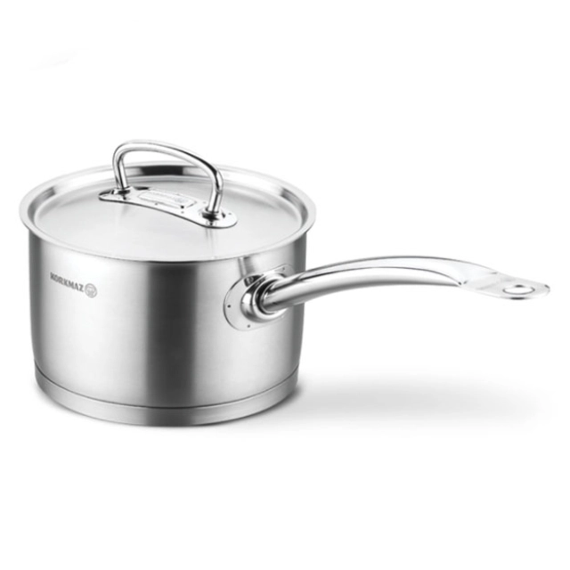 KORKMAZ PROLINE zanglamaydigan po&lsquo;lat soteynik metall qopqoqli, 3,8 litr (A1159)