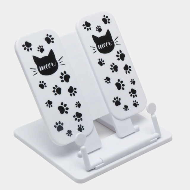 Plastik kitob stendi ErichKrause Meow 58066, White