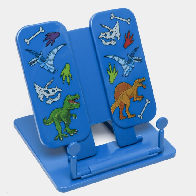 Plastik kitob stendi ErichKrause Dino Planet 58072, Blue