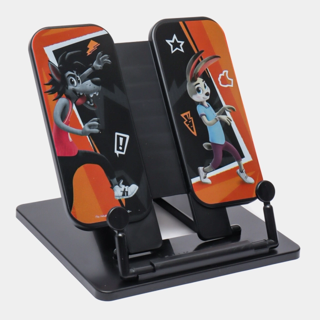 Plastik kitob stendi ErichKrause Ну, Погоди! Каникулы 62575, Black