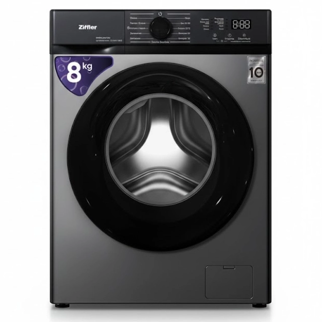 Стиральная машина Ziffler BWM8-A4SDBG 8 Кг