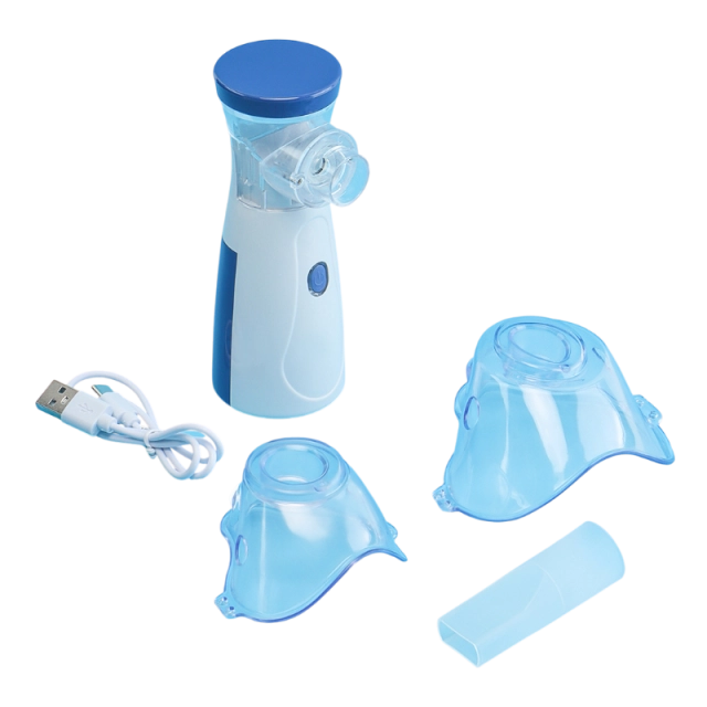 Ингалятор, Mesh небулайзер, ручной, бесшумный для взрослых и детей