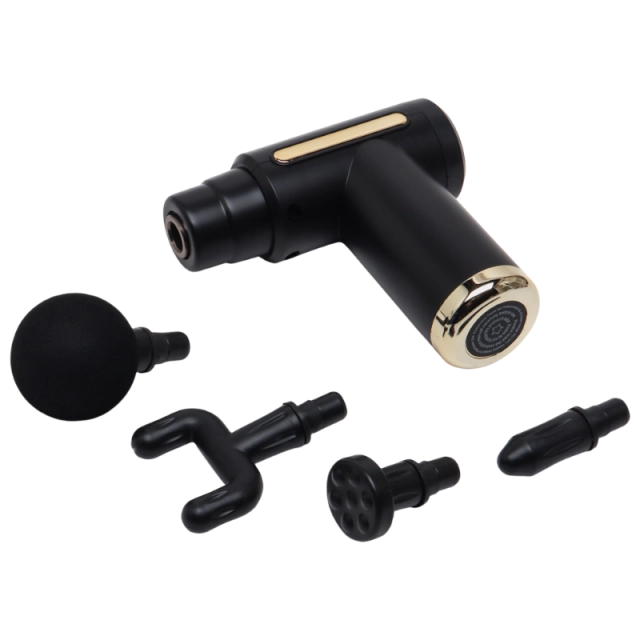 Massaj pistoleti, bo&lsquo;yin, orqa, yelka, oyoq uchun portativ tebranuvchi qo&lsquo;l massajeri