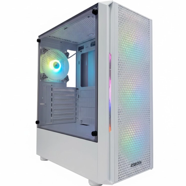 MYPRO GAMING MG 06 TG 4&times;Fan ARGB White korpusi  (NTA8904)