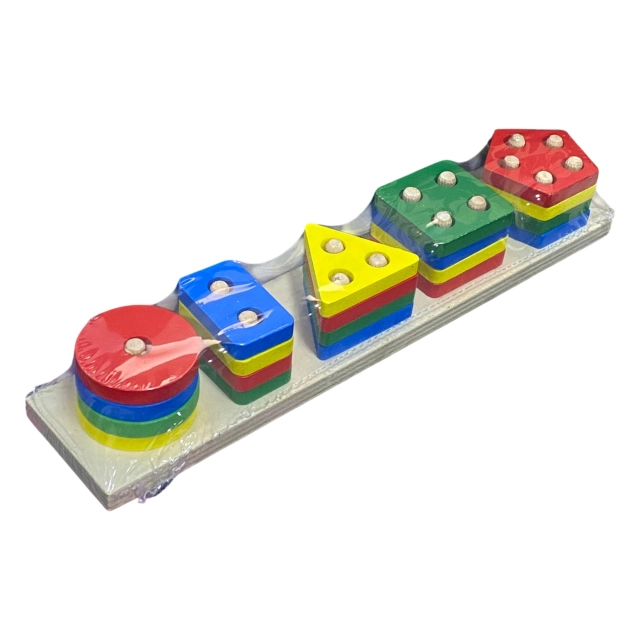 Деревянный пазл: Фигуры