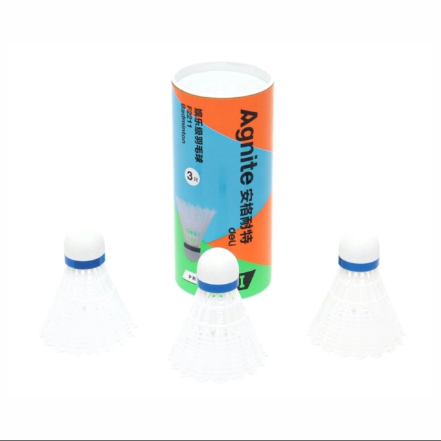 Agnite Deli F2211 Badminton volani 3 dona