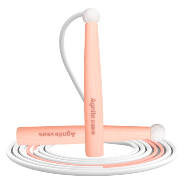 Скакалка Agnite Deli FT101 2.6m pink