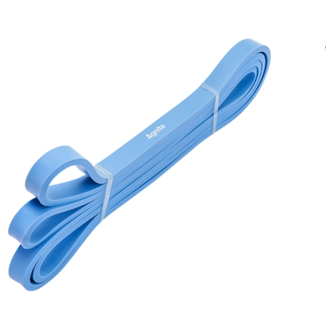 Эластичная лента для йоги Agnite Deli ER252-BL Blue